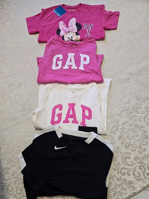 Lot 3 bluze Nike si Gap ,  tricoul cadou, noi, marimea 140