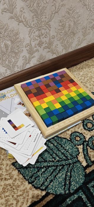 Деревянная мозаика Montessori
