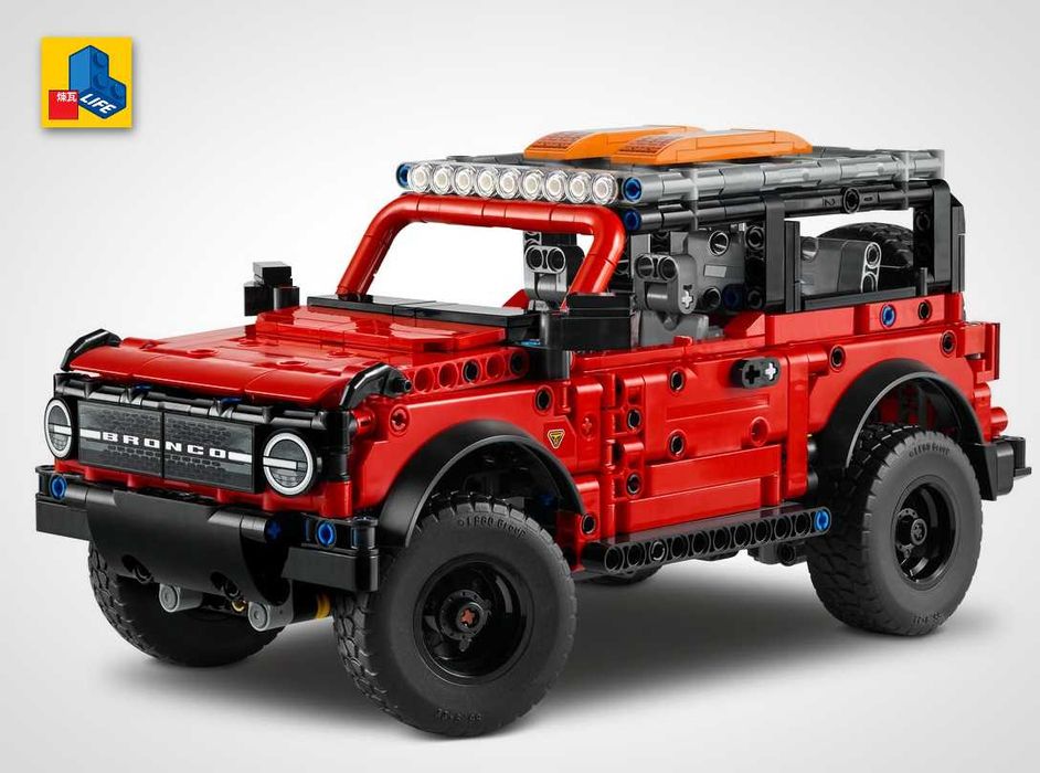 CURAND TIP le GO Technic masina teren SUV Ford Bronco 42213, 943 piese