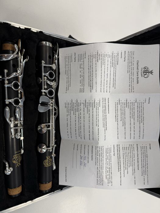 Amati ACL 240 G clarinet/ сол кларинет стара система
