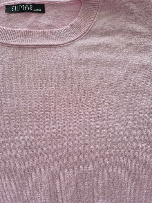 Дамска блуза от финно плетиво с ликра