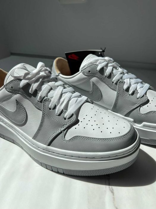Adidasi Nike Air Jordan 1 Elevate Low Gri-Alb 44.5 ORIGINAL