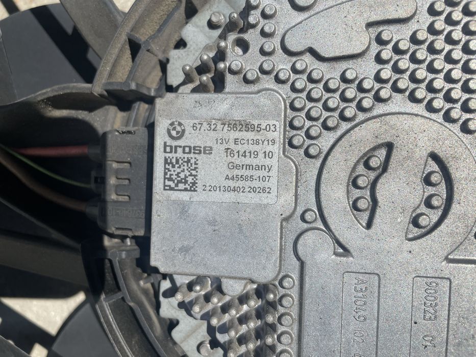 Радиатори/ перка БМВ Х3/ Х4, бензин (radiatori perka bmw f25)