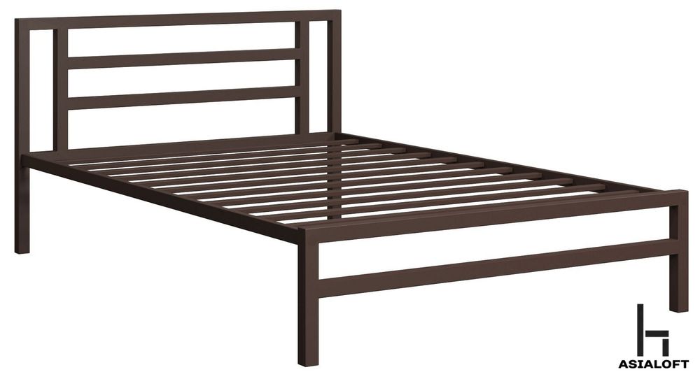 Металлическая Кровать, Темир Крават, От Производителя, Стиль Лофт,