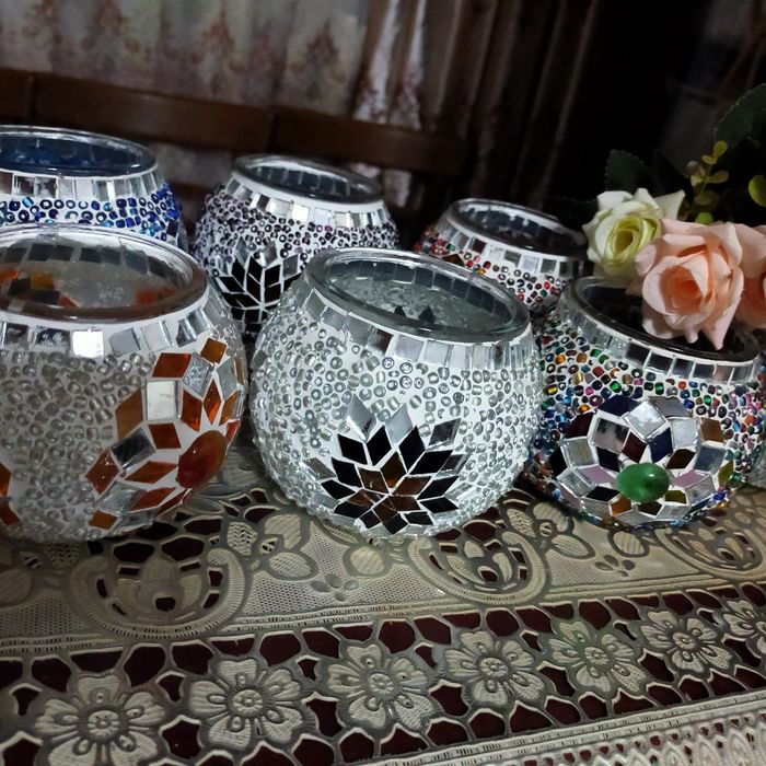 Эксклюзивные Мозаики Подсвечники из Турции