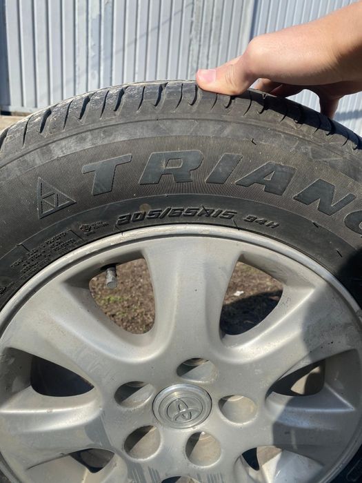 Диски Камри с летней резиной