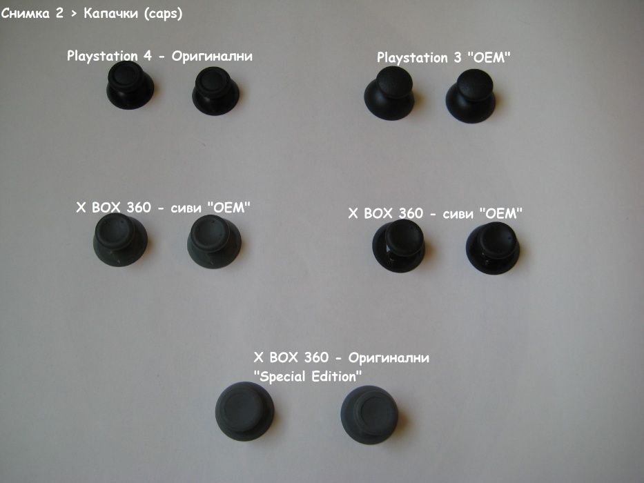 PS4 Dualshock 4/PS5/PS3/XBOX 360/PS2/Nintendo > Аналог и резервна част