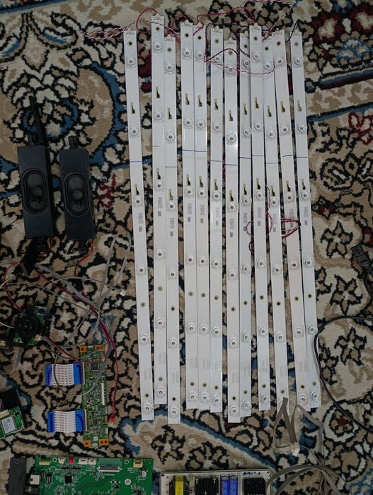 Запчасти на телевизор артель 65 дюйма