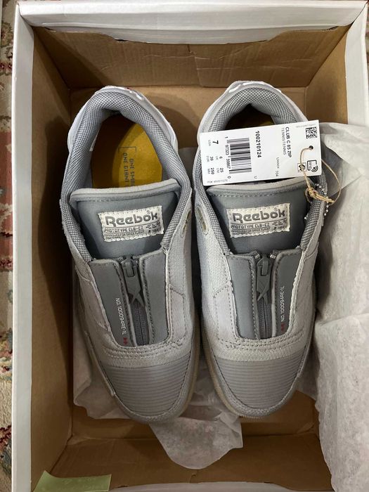 Новые, Yangi, New Reebok x NASA Club C 85 Zip Shoes  39M, 40,5F (USA)