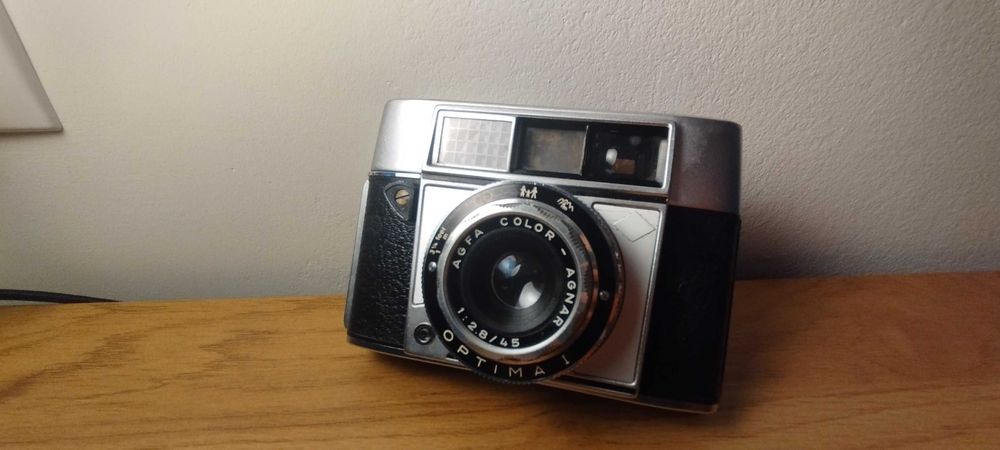 Ретро фотоапарат Agfa OPTIMA I Color-Agnar 45 mm f/2.8 Lens 35 mm