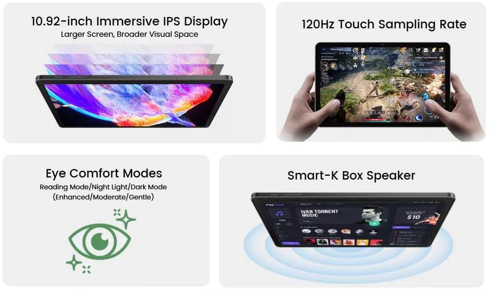 OSCAL Pad 90 Pro 24GB RAM 256GB ROM, 11 инчов Таблет