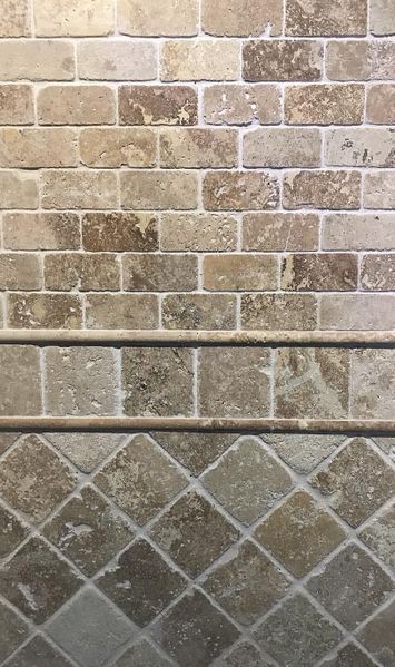 Travertin/piatra naturala interior/exterior/Travertin Gea 10x10x1 cm