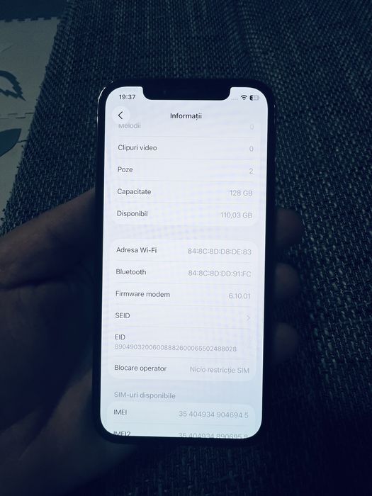Iphone 12 pro graphite 128 gb baterie 88%