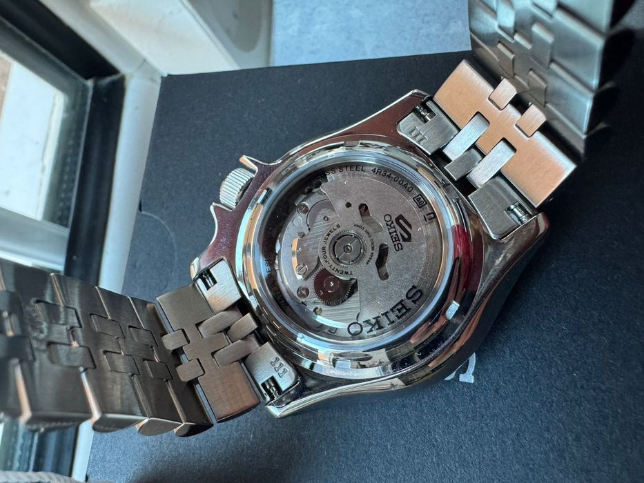 Seiko 5 GMT automatic stare impecabila