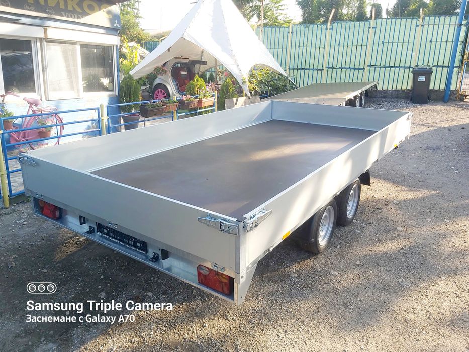 Ремарке Поп Индъстри 4.10 х 2.10 до 2700kg. -НОВО! НАЛИЧНО!