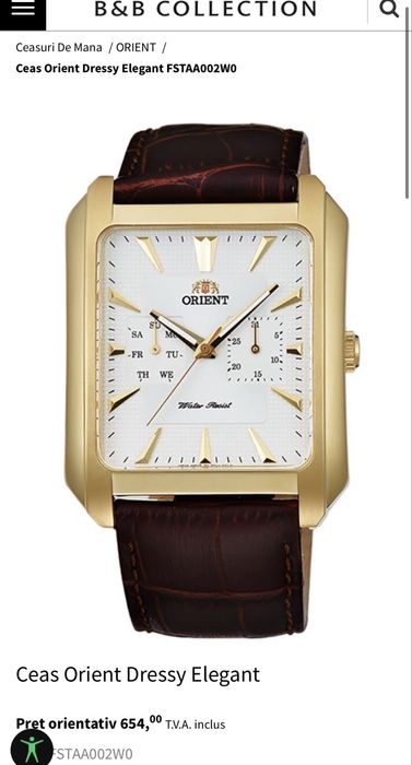 MDM vinde: Ceas Orient Dressy Elegant.