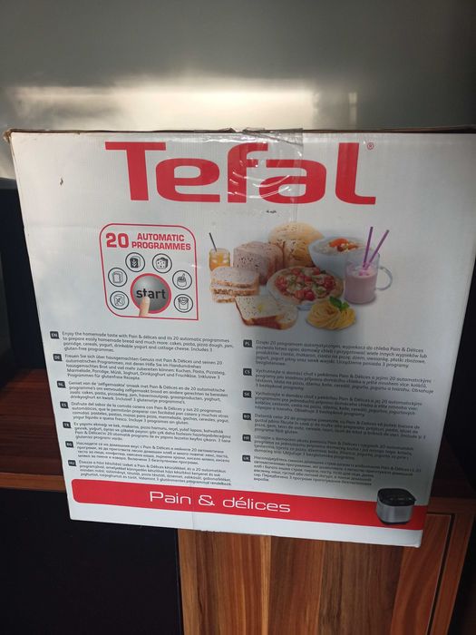 Хлебопекарна Tefal Pain & Délices 1000 гр, 20 програми