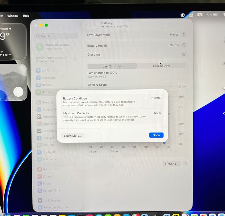MacBook Air M4 2025. Цвет Midnight. + отдаю бесплатно MagicMouse