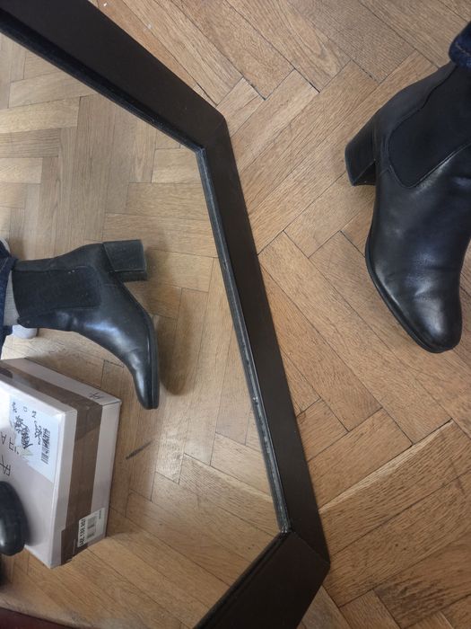 Боти от естествена кожа, 40 номер