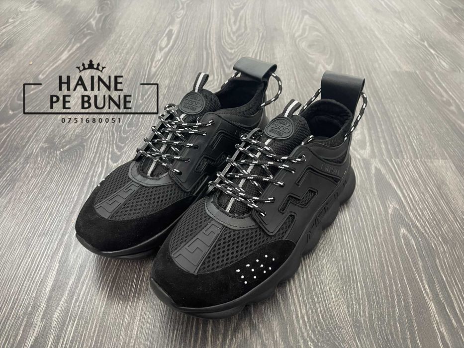 Adidasi VERSACE Chain Reaction l Produs NOU Tenesi