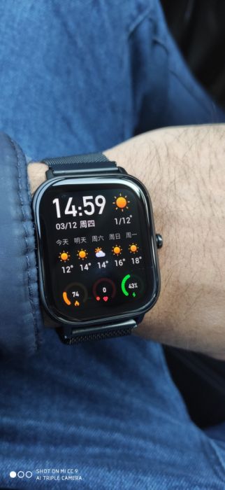 Продаётся часы AMAZFIT GTS