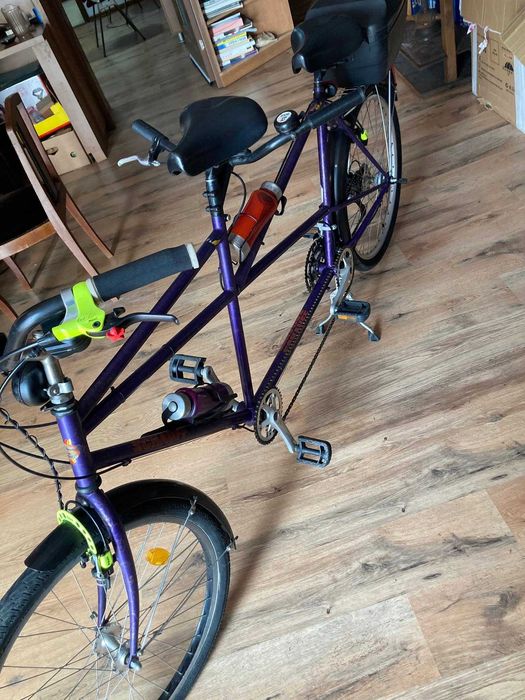 [VÂND / SCHIMB] Bicicletă Tandem Schauff de Calitate – Stare Excelentă, Gata de Drum! Roti de 26