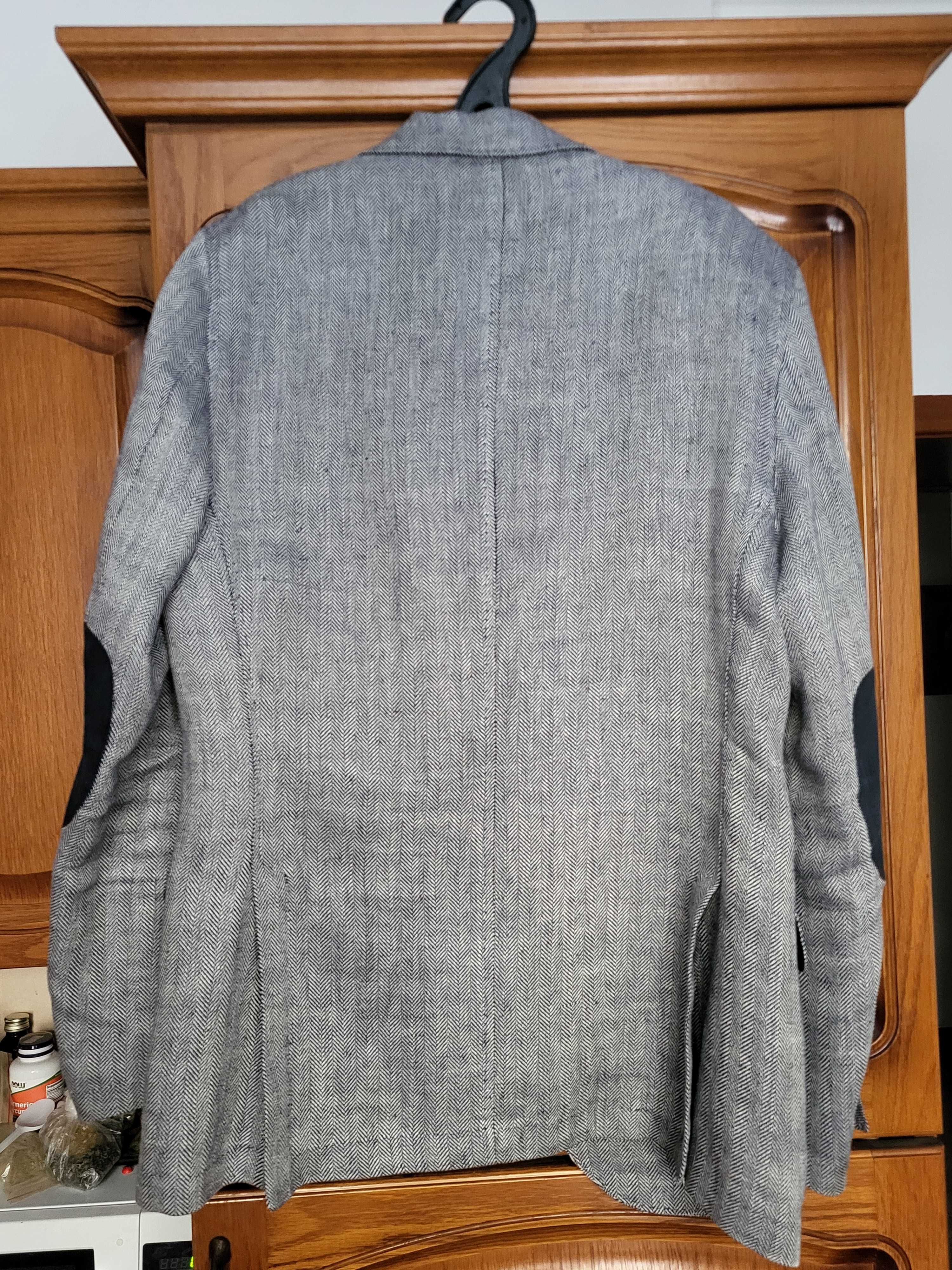 Пиджак льняной Massimo Dutti: 10 000 тг. - Мужские пиджаки Алматы на Olx