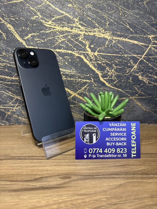 Iphone 15 128Gb / Garantie 2 ani Centrul de Telefoane / Rate