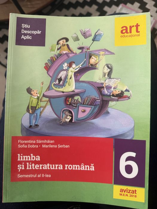 Manuale de matematica si romana pentru clasa 6a