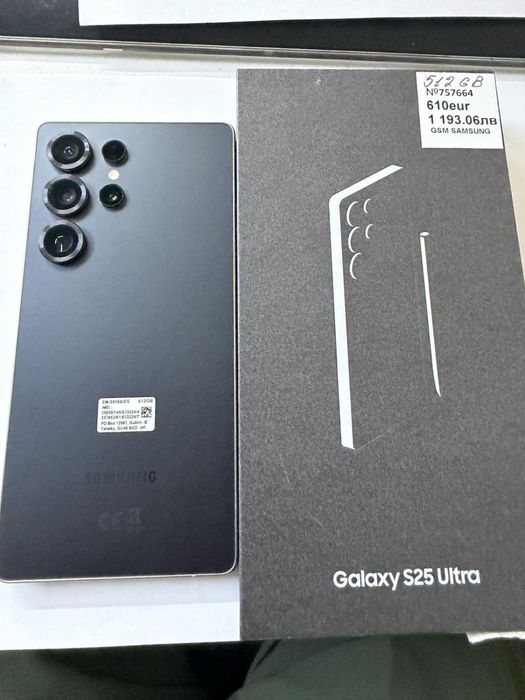 Samsung S25 Ultra 512gb 100% battery само лично предаване в София