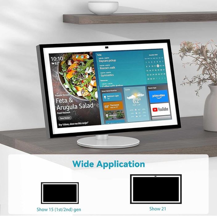 Въртяща се стойка Pitelumeon за Show 15, Show 21,сребриста,регулируема