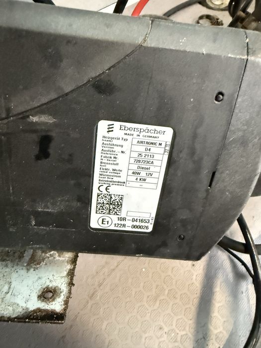 Дизелова печка за микробус, кемпер, каравана