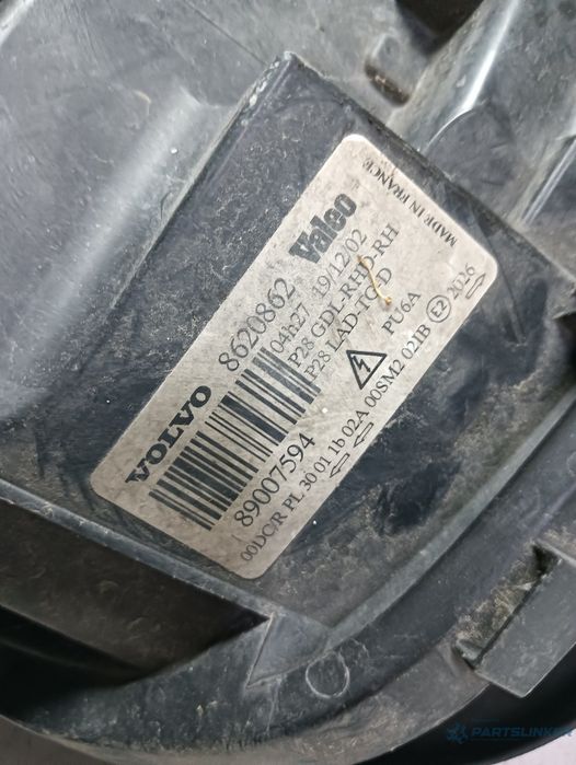 Far Dreapta Fata Volvo Xc90 I 275 2002 - 2015 8620862