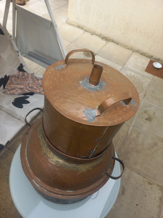 Cazan de tuica utilizat