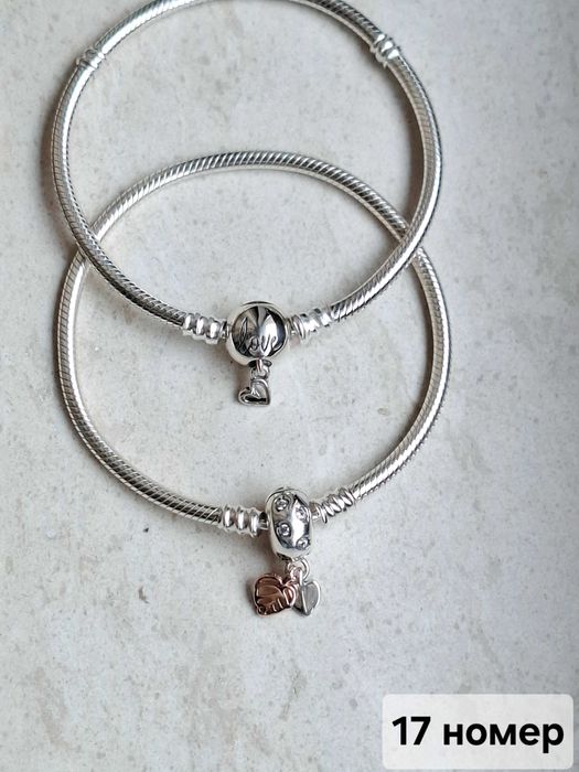 ПАНДОРА сребърни гривни - размер 17