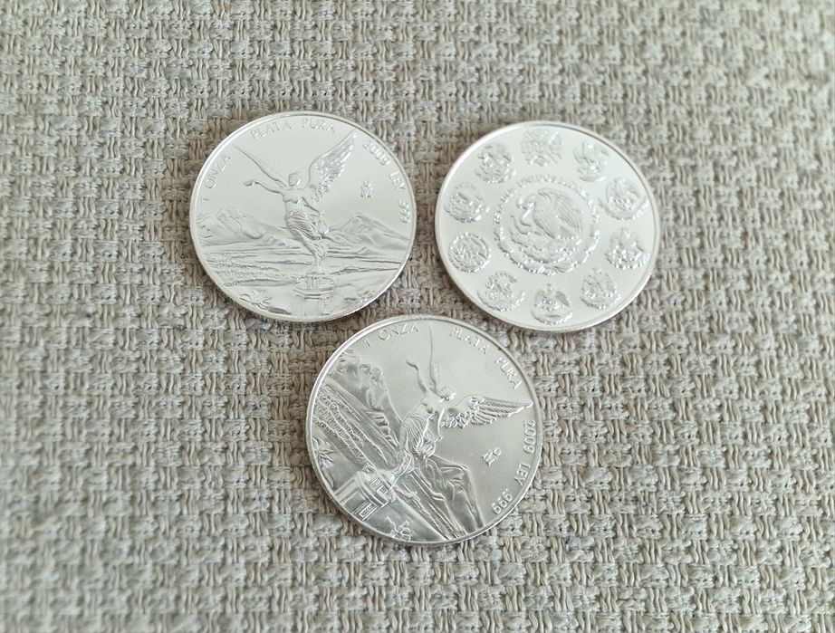1 oz сребро Либертад Libertad Mexico Мексико