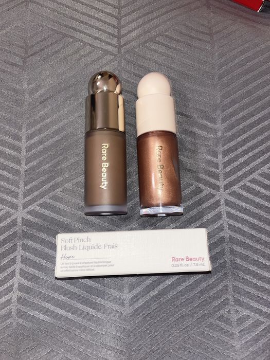Rare beauty- руж, бронзант и хайлайтър