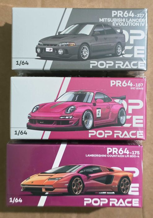 Mini GT и Pop Race моделчета