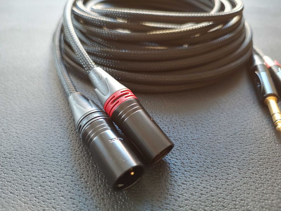 Cablu Audio Profesional Canare cu conector Neutrik XLR - Jack 6.3 mm