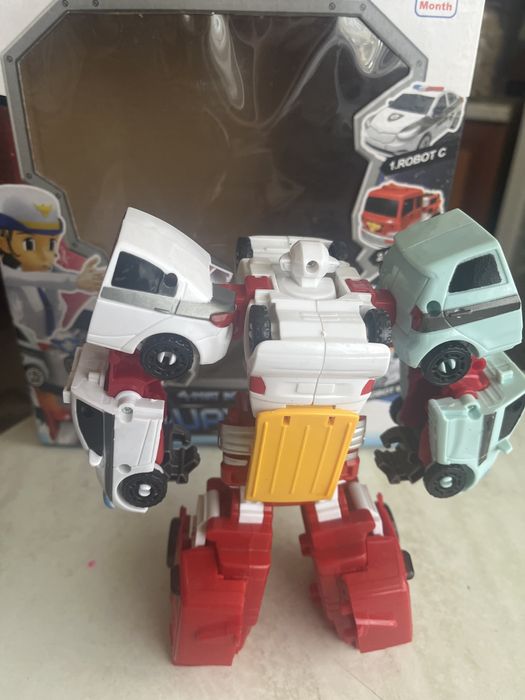 Игрушка- Робот трансформер. Мини Кватран