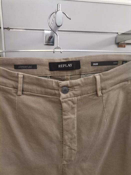 Оригинален панталон Replay Jaan cargo W36 нов мъжки карго долнище