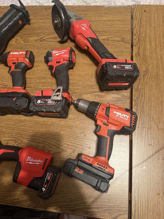 Vand Impact Hilti si Milwaukee