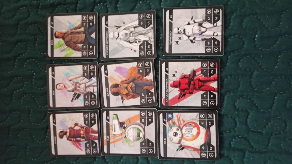 Карти на  Междузвездни войни