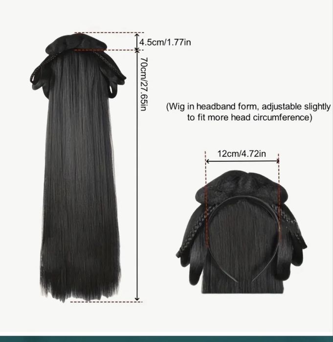 Парик в стиле Ханву