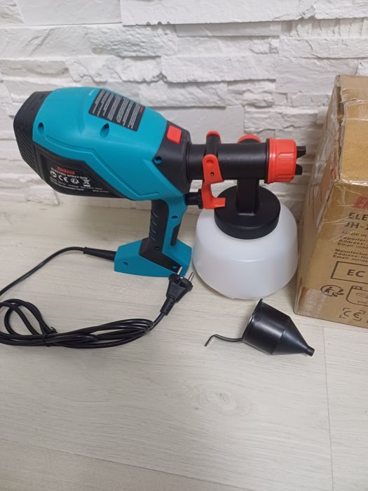 Pistol electric de vopsit ENEACRO  700W cu recipient de 1200ml!