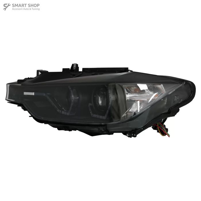 Faruri Full Angel Eyes LED DRL BMW 3 Series F30 F31 Sedan Touring (10.