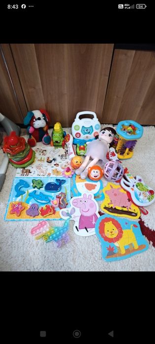 Lot Jucării muzicale, puzzle