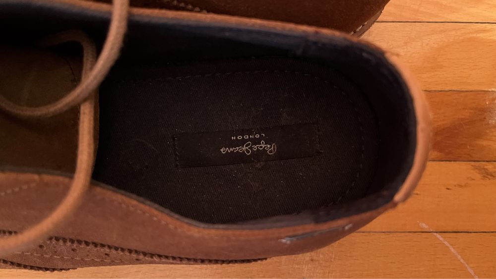 Мъжки велурени обувки #Pepe Jeans