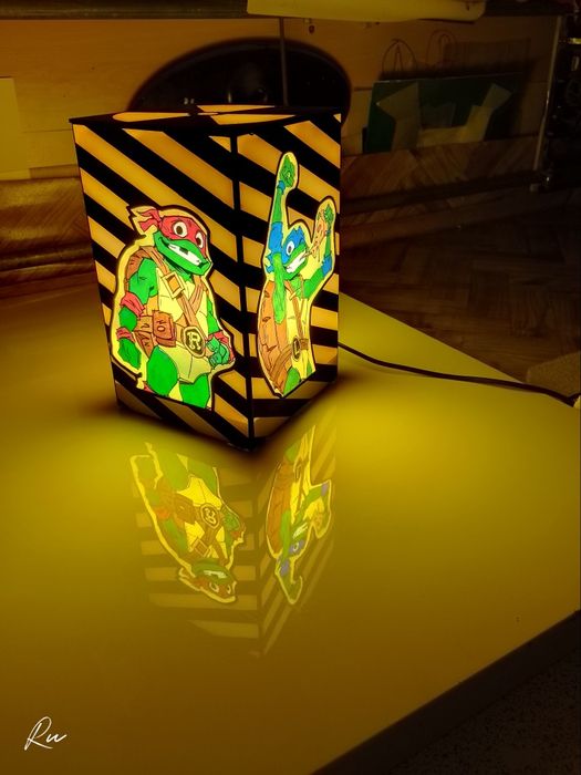 TMNT  Лампа декор