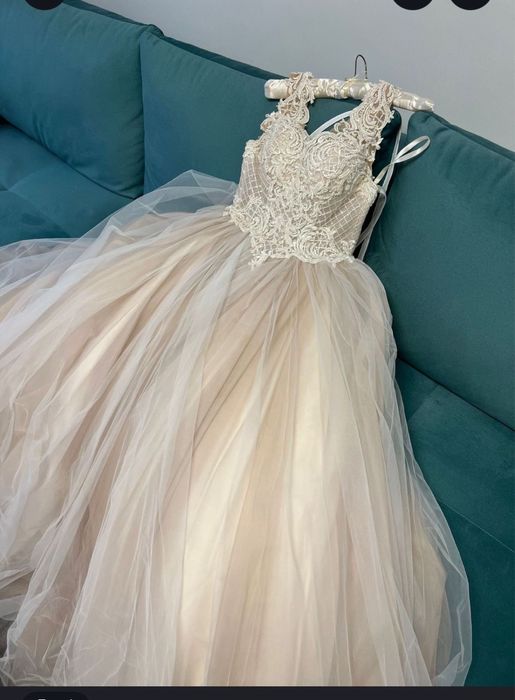 Rochie mireasa , masura S-L corset .